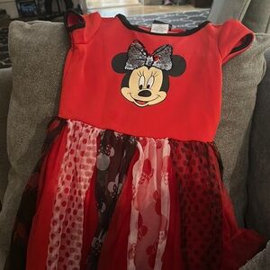 Disney Minnie Mouse Red Dress